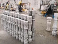 Máquina de perfilado de columnas de bajo ruido de baluster y columna