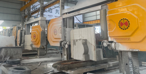 5 Ejes Máquina de sierra de alambre de diamante CNC con mesa de trabajo giratoria de 360° para formas 3D