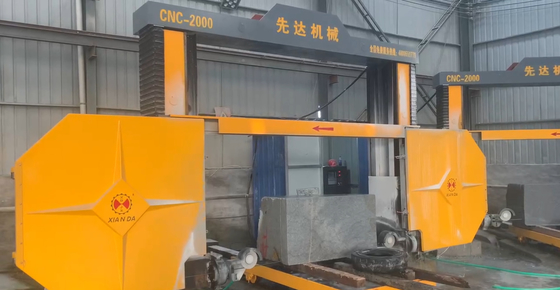 4 Ejes Cnc Diamante de alambre de sierra máquina con corte de alta eficiencia