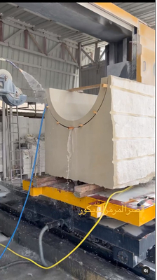 4 Ejes Cnc Diamante de alambre de sierra máquina con corte de alta eficiencia