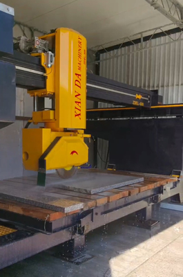 Máquina de corte de puente automática integrada para el corte preciso