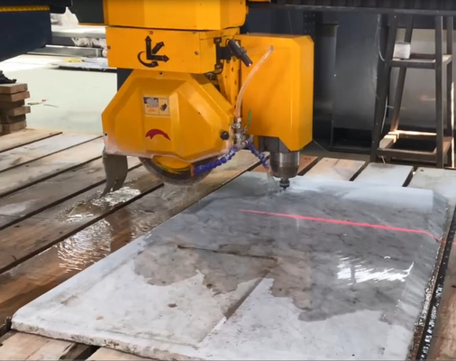 4 Ejes Sistema de conexión CNC automático máquina de corte de puentes