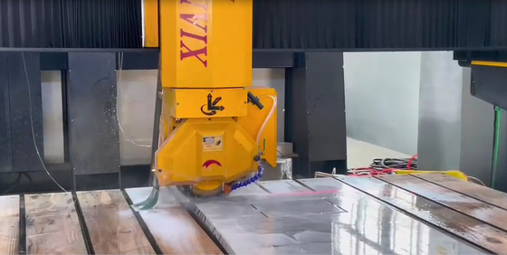 4 Ejes Sistema de conexión CNC automático máquina de corte de puentes