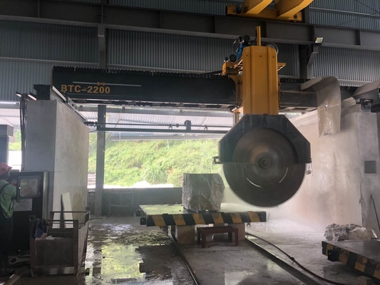 Máquina de corte de bloques para granito y mármol