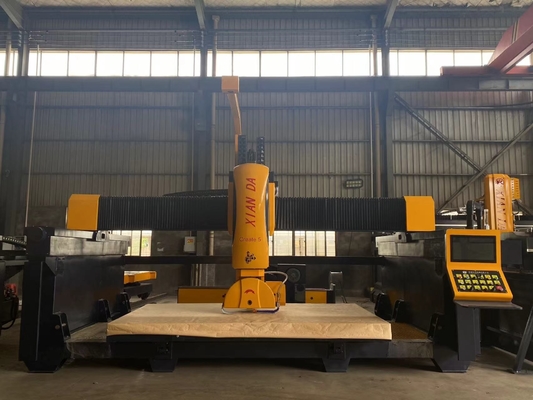 Máquina de corte automático de sierras de puente de 5 ejes con función de memoria para desconectar