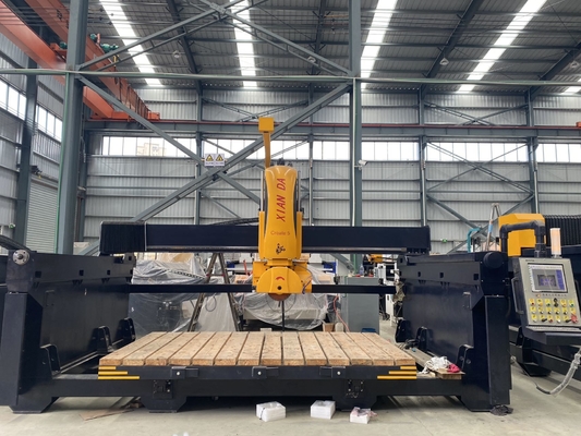 Máquina de corte de puentes CNC de 5 ejes para 3D de forma especial