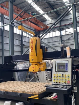 Máquina de corte de puentes CNC de 5 ejes para 3D de forma especial