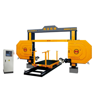 4 Ejes Máquina de sierra de alambre de diamante CNC con longitud de alambre de 16,7 m