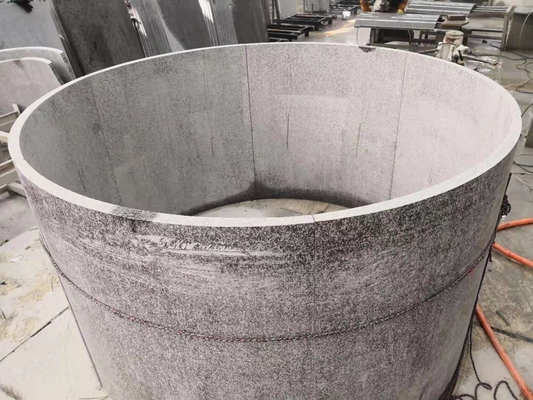 Máquina de corte de piedra de cuatro cilindros de alta eficiencia para la losa de columna