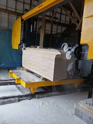 0-40m/S Máquina de sierra de alambre de diamante con motor de control CNC de 11 kW