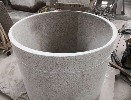 Máquina de corte de piedra de cuatro cilindros de alta eficiencia para la losa de columna