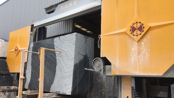Máquina de corte de alambre de diamante para cortes de trabajo pesado