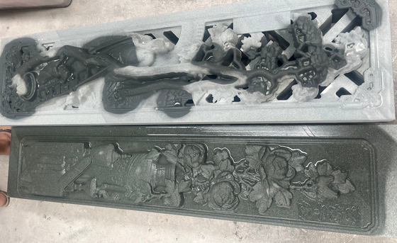 Máquina de tallado de piedra CNC de 3 ejes de alta capacidad para el procesamiento de mármol y granito