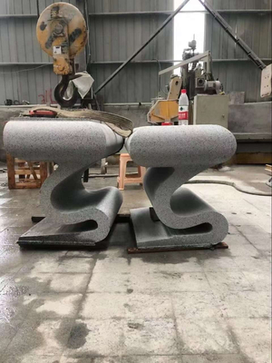 Máquina CNC de alta velocidad para la sierra de alambre de diamante CNC-2000/2500/3000 para formas especiales, losas de columna