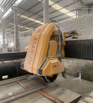 Máquina de corte de perfiles de piedra de fácil mantenimiento para corte lineal y fresado
