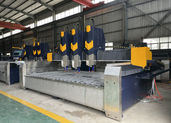 Máquina de tallado de piedra CNC con velocidad de aire de 15 m/min y precisión de 0,02 mm, potencia eléctrica para grabado de precisión