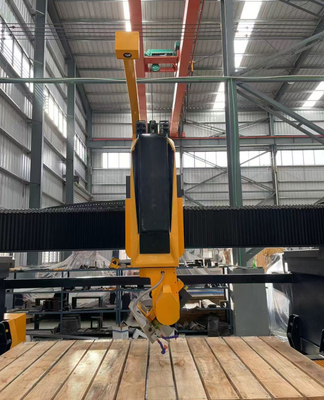 5 Ejes CNC Puente de la máquina de sierra para la mesa de la cocina de mármol con Italia Esa Sistema de programa automático Software de corte de piedra