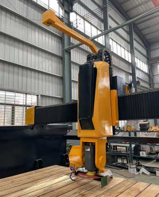 5 Ejes CNC Puente de la máquina de sierra para la mesa de la cocina de mármol con Italia Esa Sistema de programa automático Software de corte de piedra