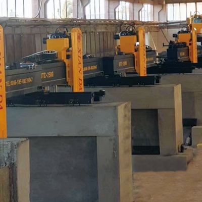 Máquina de corte de bloques de puente de alta precisión con elevación hidráulica