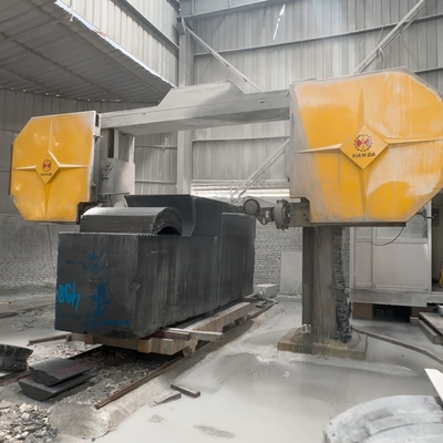 Máquina de sierra de alambre de diamante Fuente de alimentación eléctrica automática con grado de rotación opcional de 360°