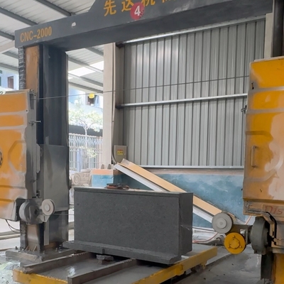 11kw motor principal eléctrico Diamante de alambre de sierra para el corte preciso y preciso