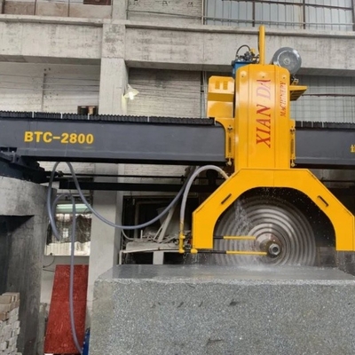 Máquina de corte de piedra de 55kw para un rendimiento de corte preciso