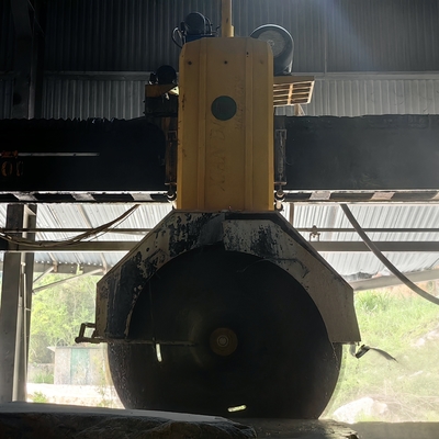Máquina de corte de piedra de 55kw para un rendimiento de corte preciso