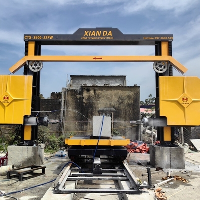 Eficiencia de producción de la máquina de sierra de alambre de diamante CNC