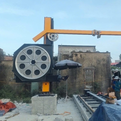 Máquina de serrado de alambre de diamante de alta velocidad para el proceso de corte automatizado