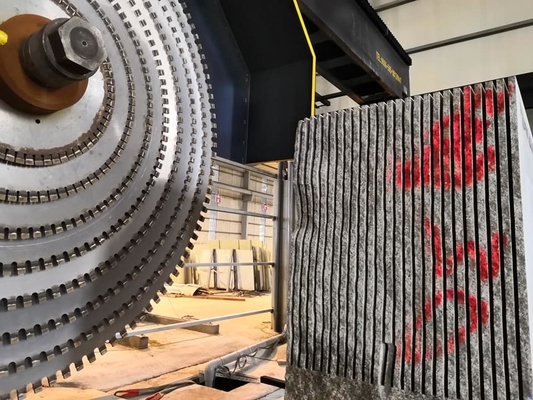 Máquina de corte de bloques de precisión para granito, mármol