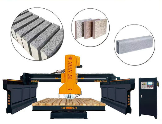 Máquina de corte de bloque medio de cuatro columnas de alta velocidad con 29/37kw de potencia bruta para corte de precisión