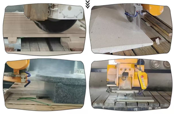 Máquina de corte de piedra de puente de 5 ejes: Solución profesional para granito, mármol y más