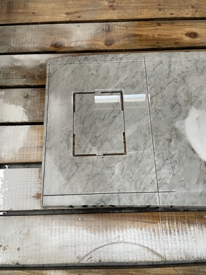 4 Ejes máquina de corte de sierra de puente CNC para cortar fresado perforación de procesamiento de piedra granito mármol cuarzo de cocina encimera de la losa de azulejos del fregadero recorte