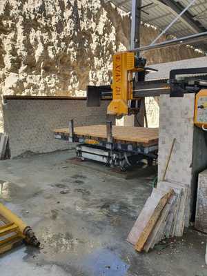 Máquina de corte de puentes de bloque medio infrarrojo Máquina de piedra para mármol y granito