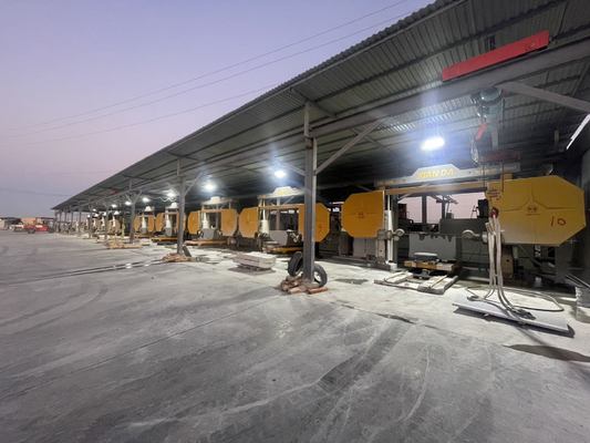 Máquina de sierra de hilo único CNC de diamante con husillo de 15KW