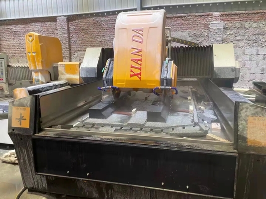 Máquina de corte lineal de 3 ejes para barandillas de granito