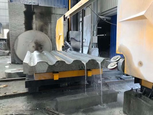 Máquina de corte de piedra con sierra de alambre de diamante CNC para recortar bloques