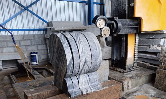Diamond Wire Cutting Machine for Tombstone Profiling