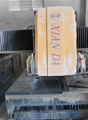 Máquina de corte de borde de piedra CNC de alta profundidad de alta velocidad para mármol