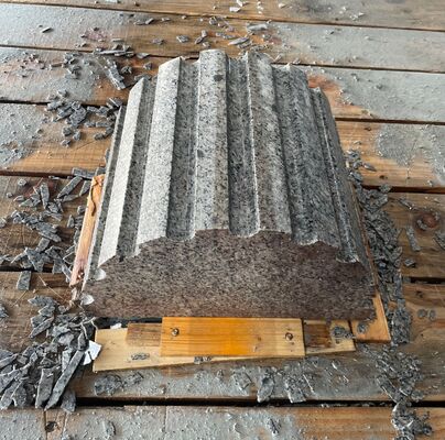 Máquina cortadora de puentes automática de 5 ejes con sistema DDX para procesamiento de piedra de 3200 × 2000 × 180 mm