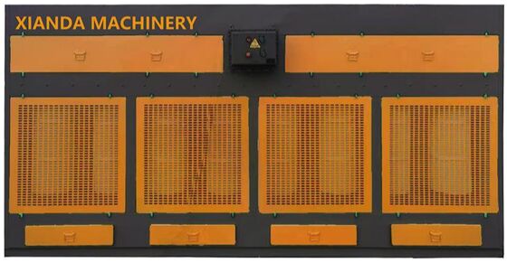 Colector de polvo industrial de presión negativa con sistema de limpieza automática por pulsos