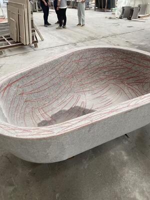 Máquina de perforación para lápidas, linternas de piedra, fregadero.