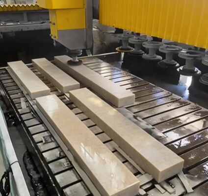 Máquina de pulido inteligente integrada de piedra de alta precisión