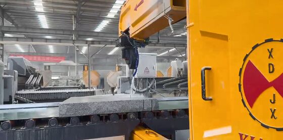 Máquina de Sierra de Alambre CNC Vertical con Control PLC para Corte de Piedra, Consumo de Agua de 4m3/H, Longitud de Alambre de 20-50m