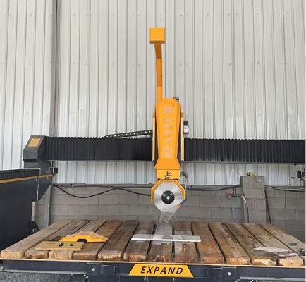 Diámetro de la hoja 350-450mm Máquina de corte de puente de 4 + 1 ejes