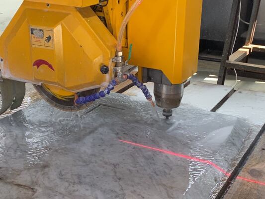 Diámetro de la hoja 350-450mm Máquina de corte de puente de 4 + 1 ejes