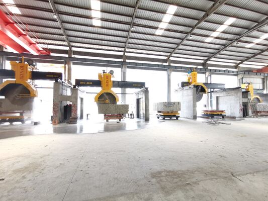 Máquina de corte de cuchilla de puente de 2500 mm/2800 mm para el procesamiento de bloques de piedra de mármol grande