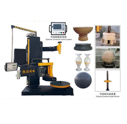 Máquina de Perfilado Vertical CNC con Diámetro Máximo de Corte de 1000 mm y Recorrido de Elevación Vertical de 1500 mm para Corte de Lajas de Piedra