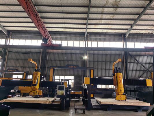 Máquina de corte de puente automática de 5 ejes con sistema DDX para procesamiento de piedra y tamaño máximo de 3200x2000 mm