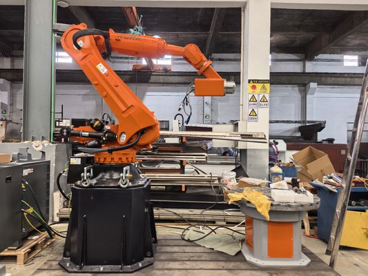 Máquina de corte de piedra CNC de 6 ejes con control interpolado y husillo BT40 para tallado a gran escala de hasta 3100 mm